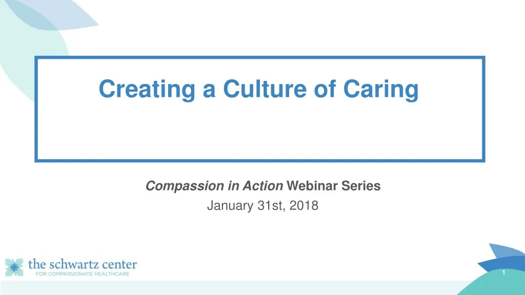 creating a culture of caring
