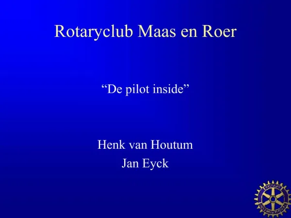 Rotaryclub Maas en Roer