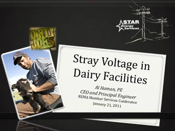 Stray Voltage in Dairy Facilities