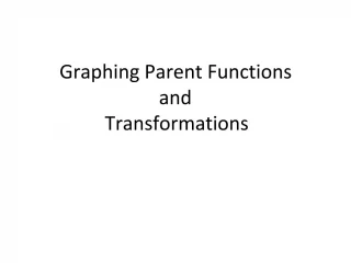 Graphing Parent Functions and Transformations - slide 1
