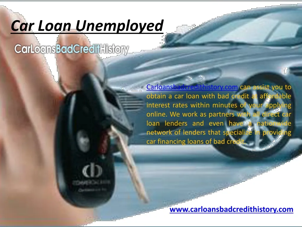 car loan unemployed