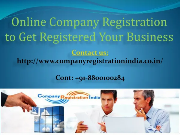 Online Company Registration to Get Registered Your Business