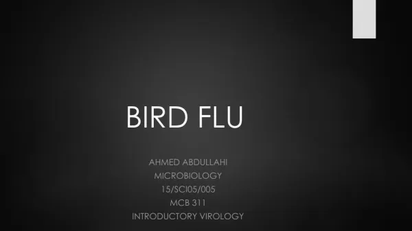 BIRD FLU
