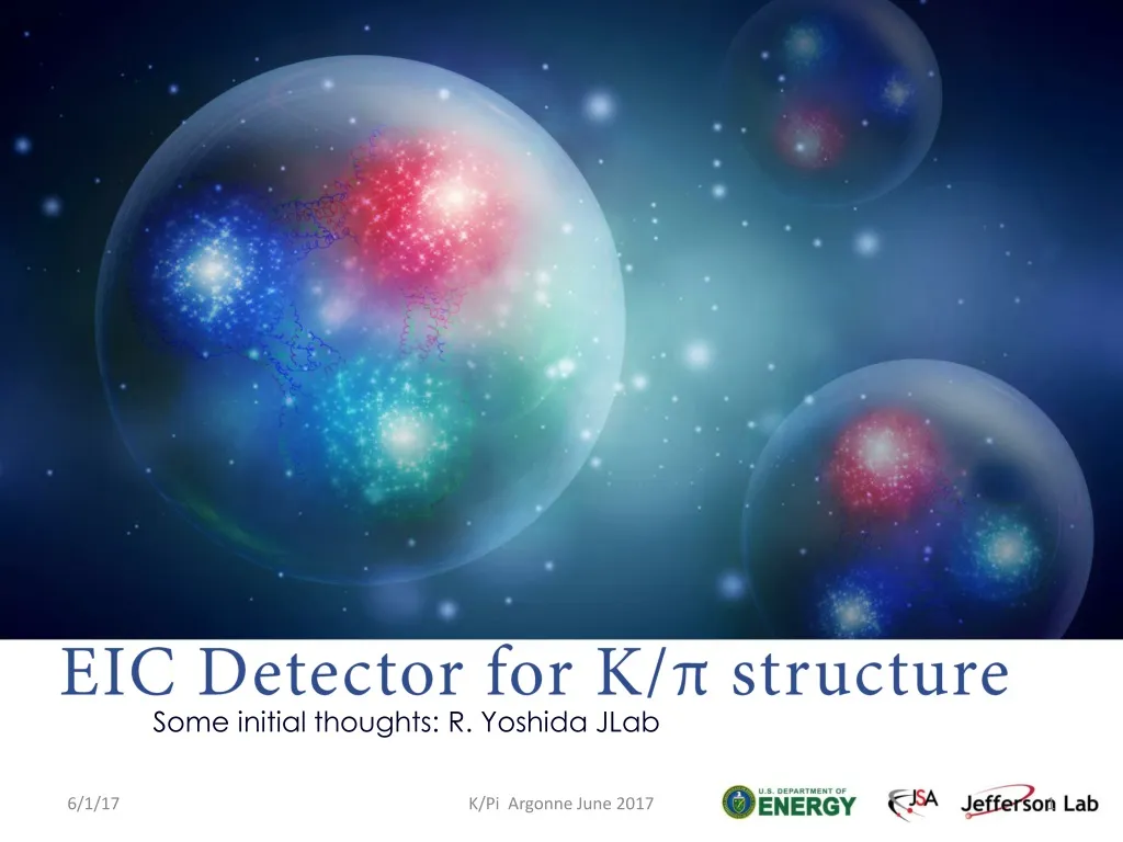 eic detector for k structure