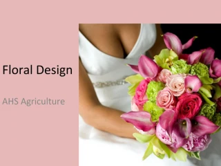 Floral Design - slide 1