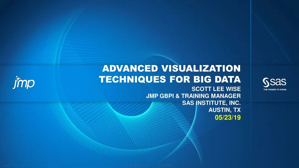 advanced visualization techniques for big data