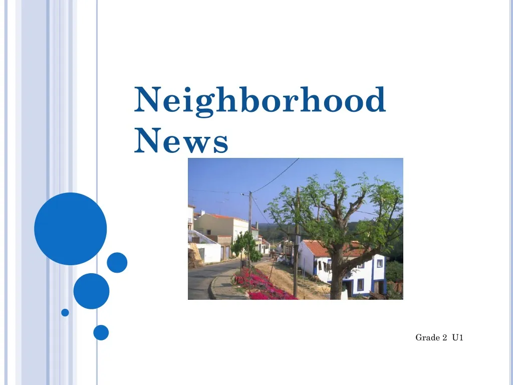 neighborhood news