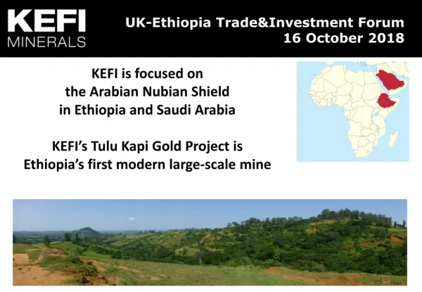 UK-Ethiopia Trade&amp;Investment Forum 16 October 2018