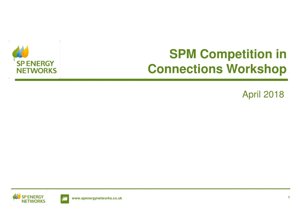 spm competition in connections workshop