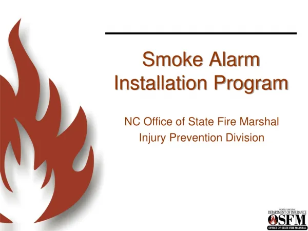 Smoke Alarm Installation Program