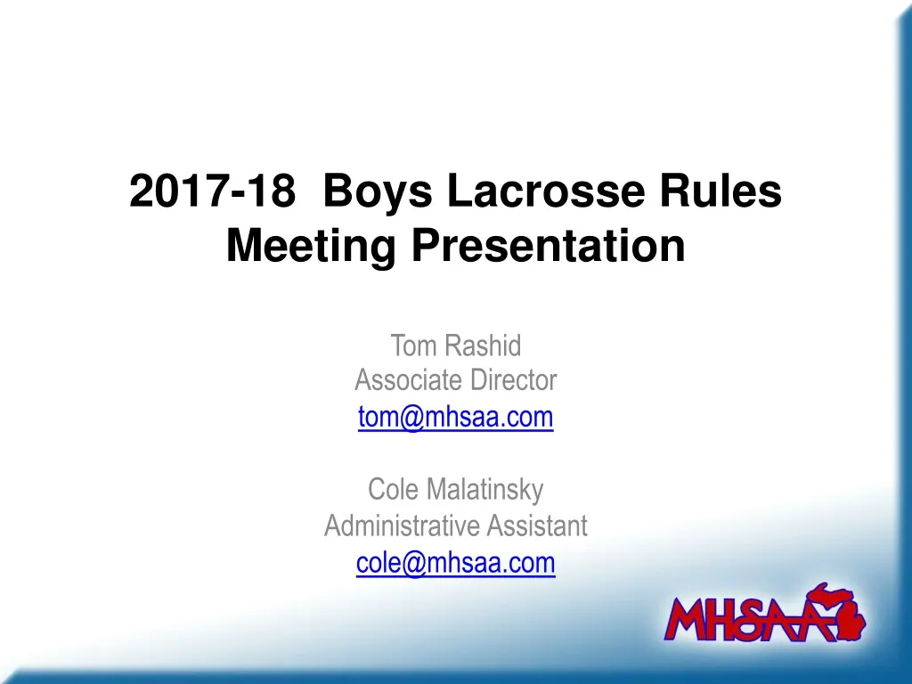2017 18 boys lacrosse rules meeting presentation