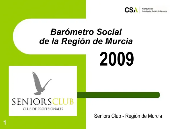Bar metro Social de la Regi n de Murcia