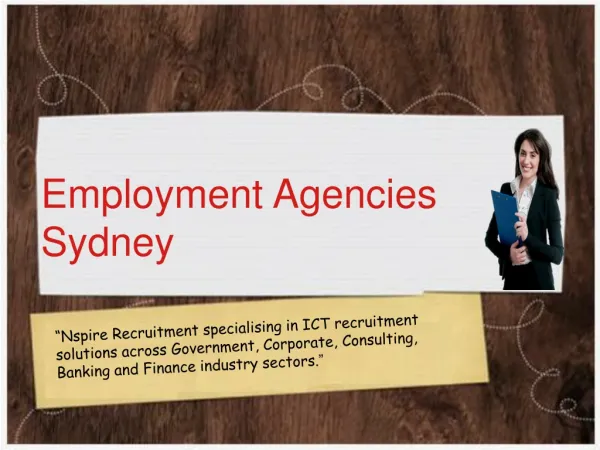 Employment Agencies in Sydney