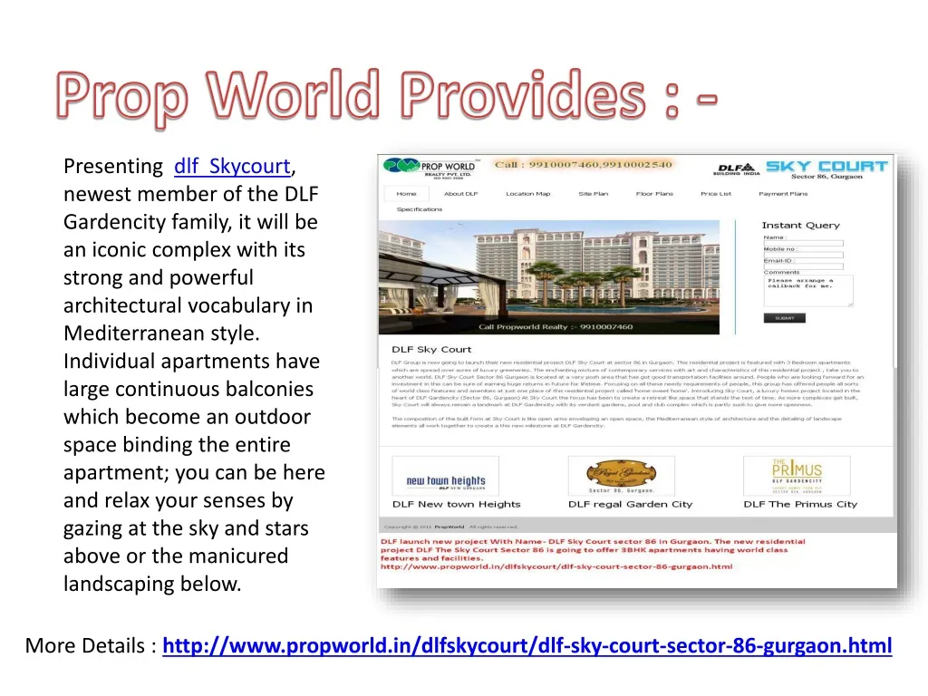 prop world provides