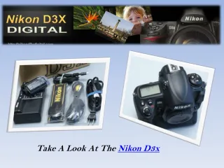 Nikon D3X - slide 1