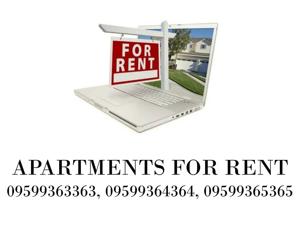 apartments for rent 09599363363 09599364364