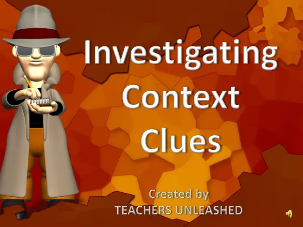 Investigating Context Clues