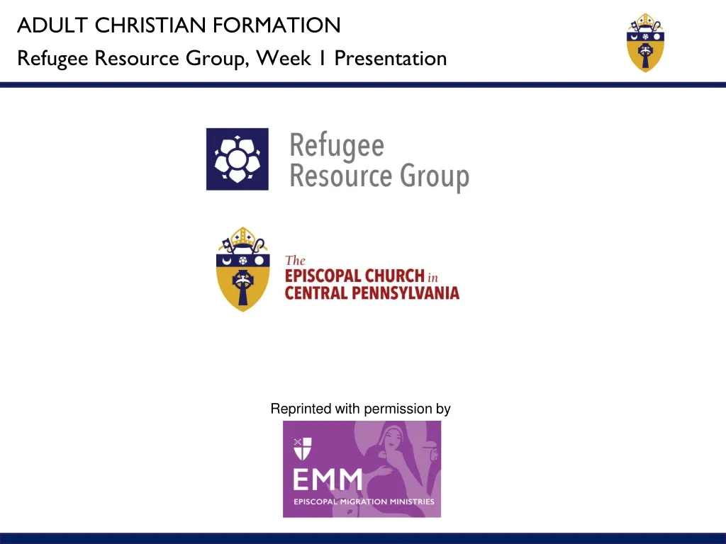 adult christian formation refugee resource group