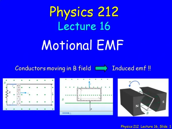 Physics 212 Lecture 16, Slide 1