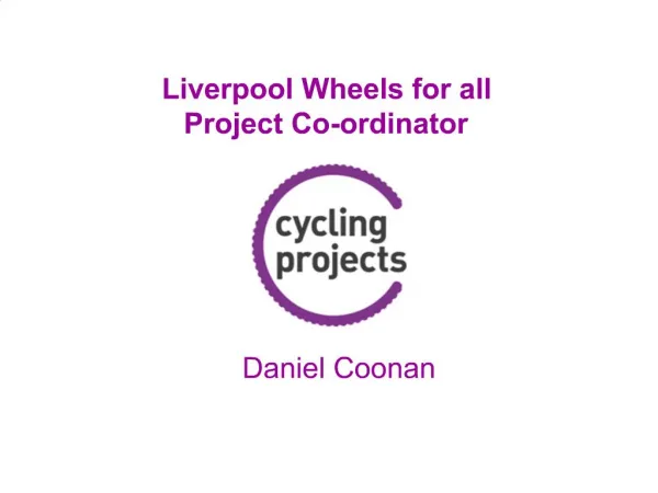 Liverpool Wheels for all Project Co-ordinator