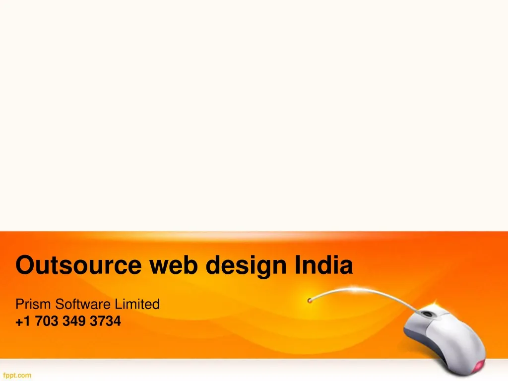 outsource web design india