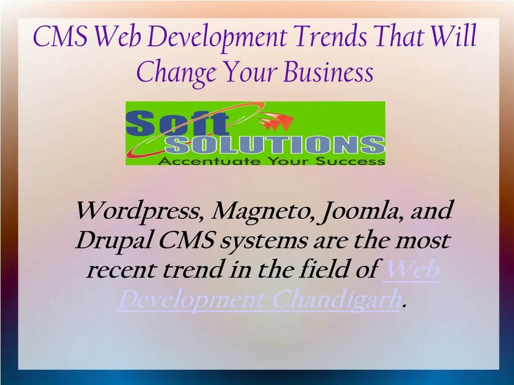 cms web development trends that will change your business