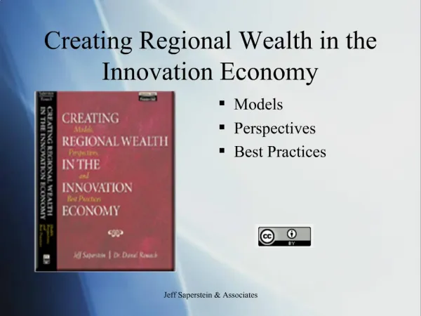 Creating Regional Wealth in the Innovation Economy