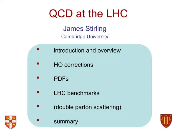 QCD at the LHC