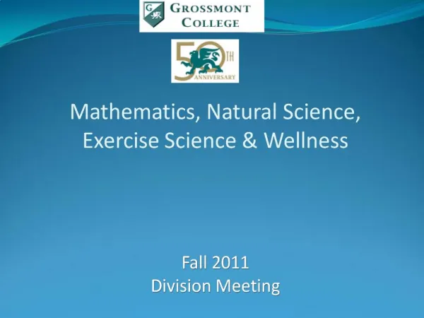Mathematics, Natural Science, Exercise Science Wellness