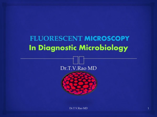 Fluorescent Microscopy in Diagnostic Microbiology