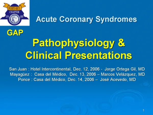Pathophysiology Clinical Presentations