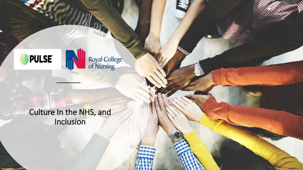 culture in the nhs and inclusion