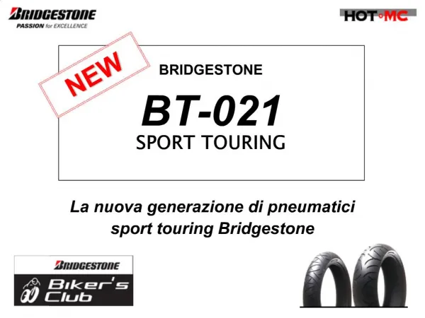 BRIDGESTONE BT-021 SPORT TOURING