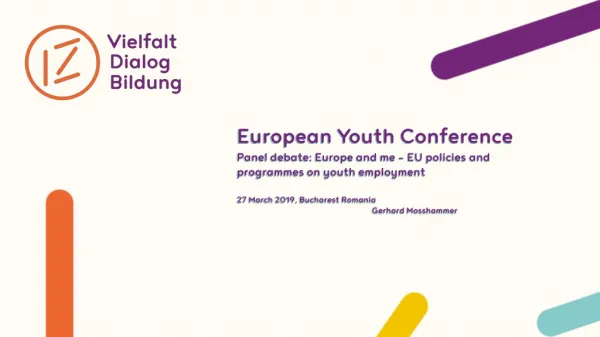 What does the European Youth Policy say ?