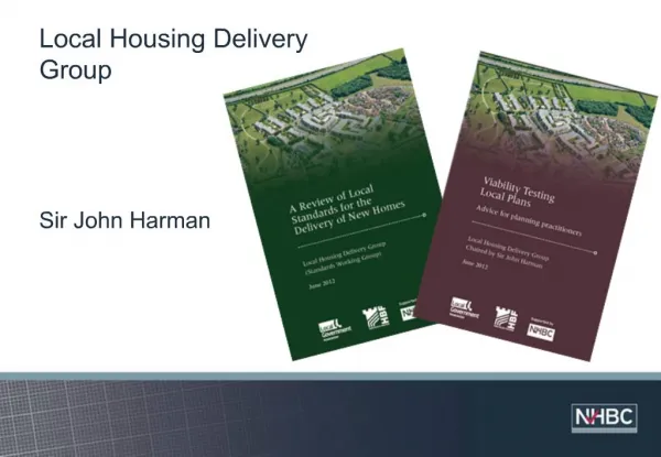 Local Housing Delivery Group