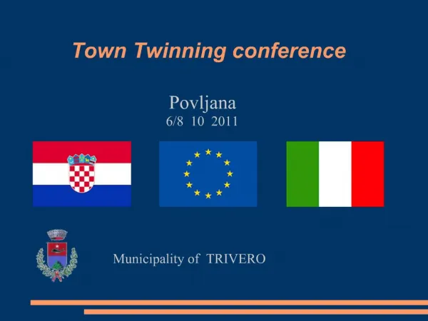 Town Twinning conference