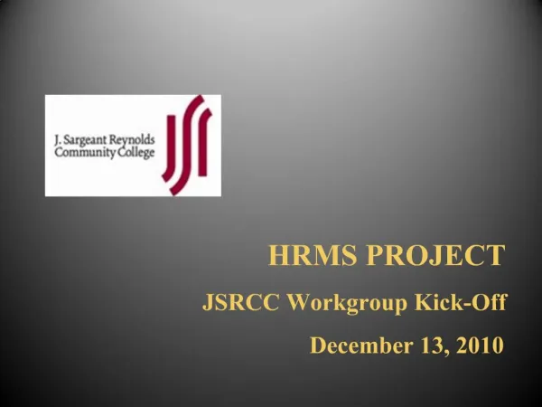 HRMS PROJECT