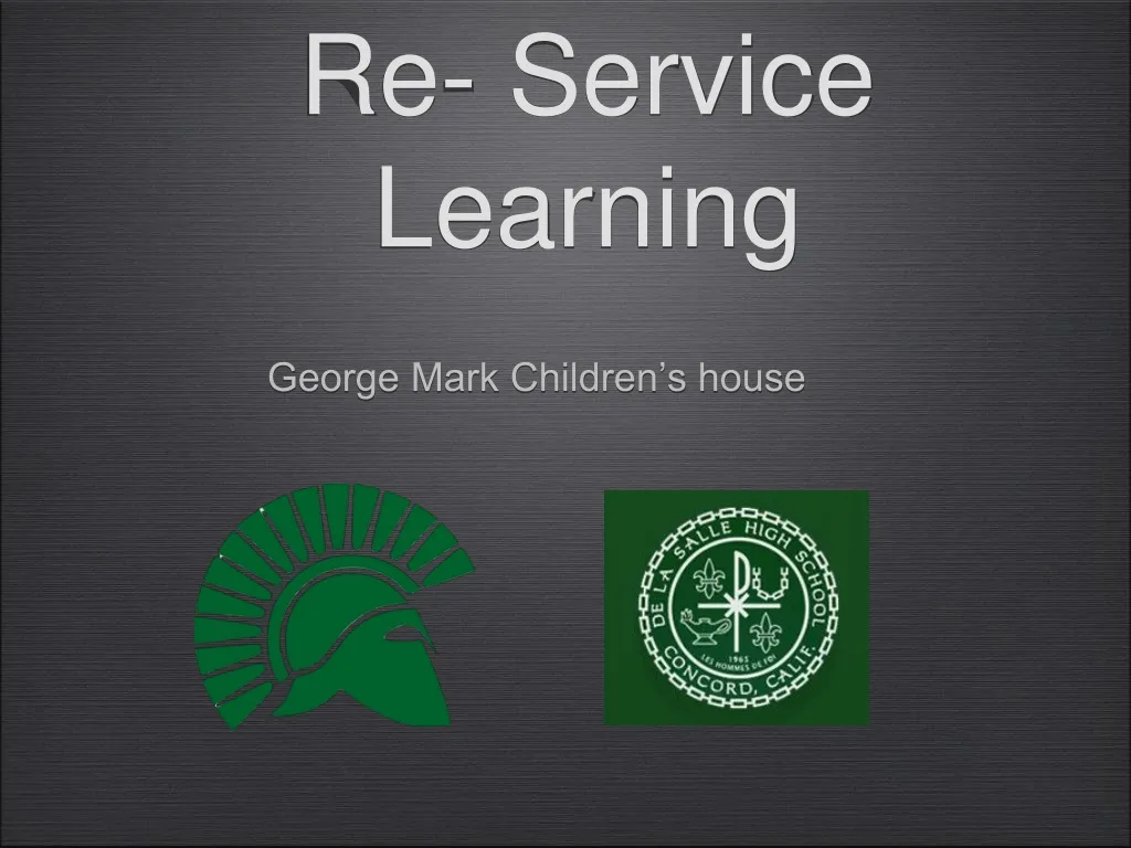 re service learning