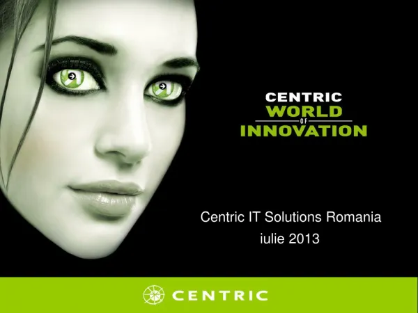 Centric IT Solutions Romania iulie 2013
