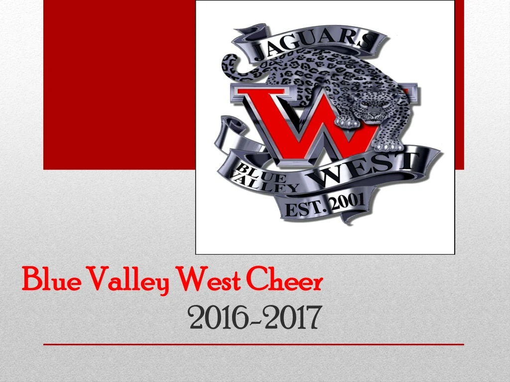 blue valley west cheer 2016 2017