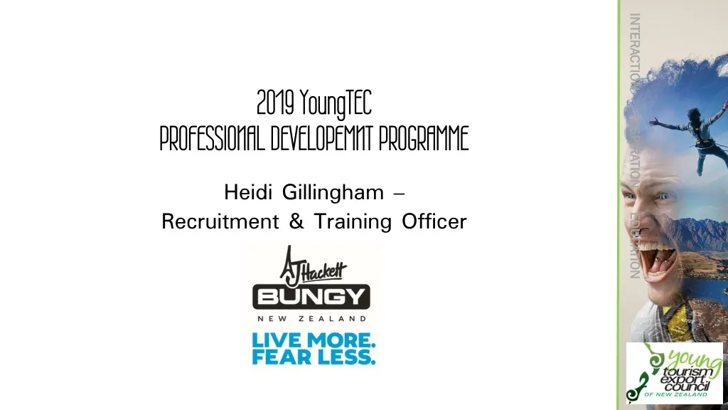 2019 young tec professional developemnt programme