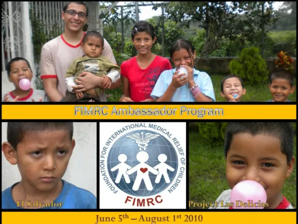 FIMRC Ambassador Program