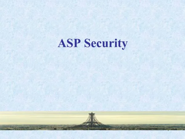 ASP Security