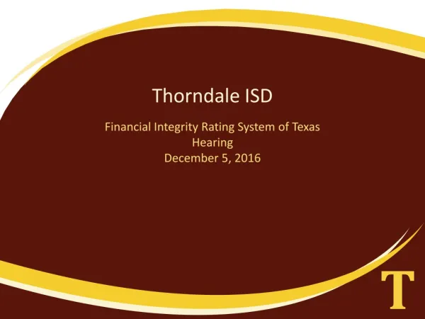 Thorndale ISD
