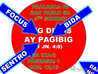 4th sunday ordinary time - slide 1