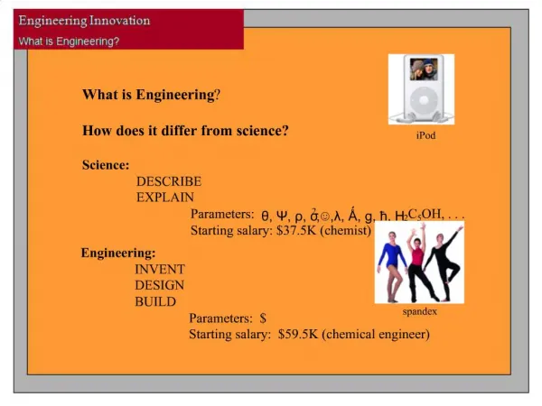 What is Engineering How does it differ from science