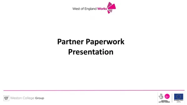 Partner Paperwork Presentation