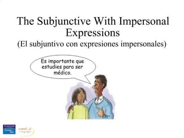 The Subjunctive With Impersonal Expressions
