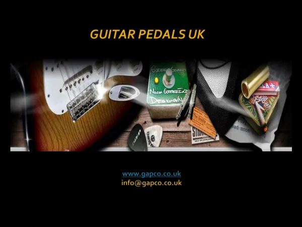 Guitar pedals uk