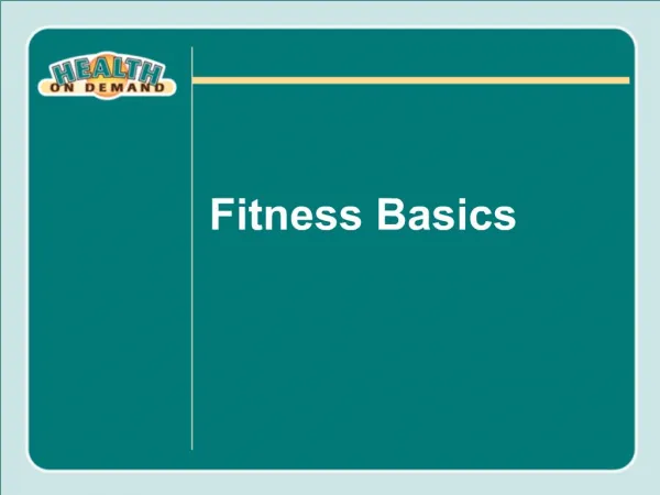 Fitness Basics